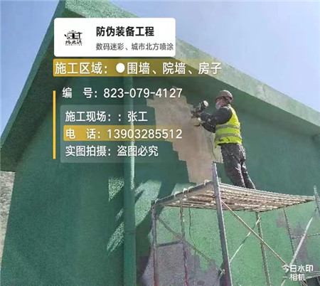 杭州设备迷彩喷涂,迷彩漆施工