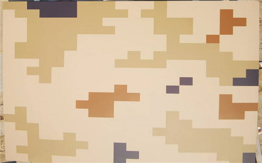 杭州荒漠迷彩漆喷涂